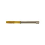 Taraud machine pour trous d�bouchants, din 371, surface � rev�tement tin, filetage : m5, pas 0, 8 mm, ...