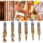 Tarauds m�triques en acier � grande vitesse, outils de per�age composites en or avec poign�es hexagonales ...