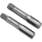 Taraud m�trique m20x2. 5 hss � main - 2 pi�ces, acier rapide � canelures droites