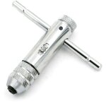 Taraud rglable rochet robinet cl t - poigne m5 - m12capacit robinet fraise cl cliquet taraudage 120mm ...