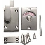 Targette toilette pour porte de toilette voyant
