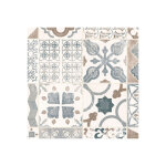 Tarkett - sol lino - carreaux de ciment - naturel - rouleau de 4m x 9m