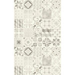 Tarkett - tapis vinyle - carreaux de ciment - noir - 100 x 160 cm