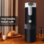 Tarshyry caf  expresso lectrique portable, machines 6 oz  service unique mini cafetire avec tasse ...