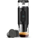 Tarshyry machine � caf� �lectrique portable s�lance sans fil avec une capsule de poudre de caf� 2 en ...