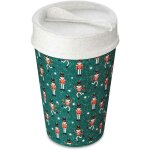 Koziol - tasse � caf� � emporter iso to go, 400 ml, motif g�om�trique