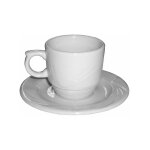 Tasse  caf en porcelain