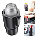 Tasse chauffante et glaci�re pour voiture, r�frig�rateur de voiture portable, refroidisseur et chauffe ...