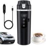 Tasse d'eau chauff�e pour v�hicule 24v / 12v 500ml bouilloire �lectrique pour voiture, bouilloire �lectrique ...