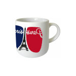 Tasse expresso en c�ramique paris by cbkreation