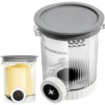 Tasse pour machine � cr�me glac�e ninja swirl nc700 et nc701, comprend pot � glace et couvercle, r�cipient ...