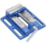 Tau pour perceuse  colonne bleu 76 mm fonte