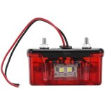 Tbest feu de plaque d'immatriculation led universel r�sistant aux chocs pour voiture, camion, remorque, ...