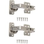 Tbest rouais 135 degr�s corner de portes pli�es pour emballage d'armoire avec 2, armoires de bain de ...