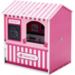 Teamson kids - olivia's little world maison de poupée city café en bois pour fille rose td - 12953a Teamson kids - olivia's little world maison de poupée city café en bois pour fille rose td - 12953a