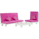 Teamson kids - salon avec canap fauteuil et table base pour poupe ou poupon jouet olivias little world ...