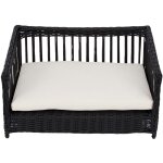 Teamson pets clotho int�rieur ext�rieur osier rotin chat ou petit chien lit canap� chaise longue r�sistant ...