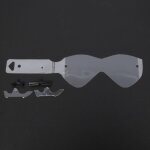 Tear off clair lamin pour masque lunette cross smith warp moto
