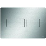 Tece - plaque de pouss�e wc solid, en acier inoxydable, pour la