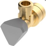 Tece - robinet d'arr�t pour b�ti support