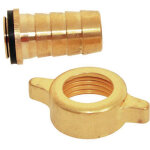Raccord pour tuyau d'arrosage - 2 pièces + 1 collier laiton - diamètre 19 mm - 20 x 27 mm - techno 3953257 ... Raccord pour tuyau d'arrosage - 2 pièces + 1 collier laiton - diamètre 19 mm - 20 x 27 mm - techno 3953257 ...