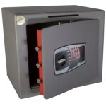 Technomax - coffre fort � fixer � fente tirelire � combinaison �lectronique digitale, syst�me anti p�che, ...