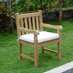 Fauteuil en teck massif boston