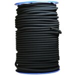 Tecplast - sandow �lastique diam�tre 9 mm 10 m�tres tendeur couleur noire fixation baches