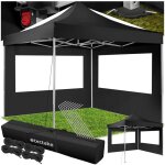 Tectake - pavillon de jardin 3 x 3 m avec cadre en aluminium tanche