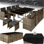 Salon de jardin palma 12 places avec housse protection, variante 2 - Salon de jardin palma 12 places avec housse protection, variante 2 -
