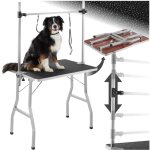 Tectake - table de toilettage avec potence réglable en hauteur et 2 sangles pliable Tectake - table de toilettage avec potence réglable en hauteur et 2 sangles pliable