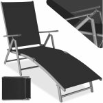 Tectake - transat en acier pliable rsistant aux intempries et aux rayons uv