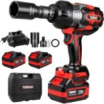 Teeno ? cl� � chocs sans fil 1600nm ? moteur brushless ? 2 batteries 4, 0ah ? entra�nement 3 / 4' � 1 ...