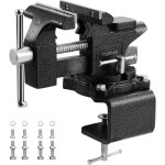 Tau d'tabli 113 mm taux d'tabli acier moul, base pivotante  270 degrs, force de serrage de 2000 ...
