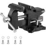 Tau d'tabli 113 mm, matriau en acier moul, base pivotante  270 degrs, force de serrage 2000 kg, ...