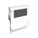 Tehalit adaptateur blanc pour plinthe, h. 19 x p. 16. 5 cm