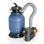 Wiltec filtre � sable et particules hzs - 200 ? 220 w ? capacit� 21, 5 kg ? avec vanne 5 positions ? ...