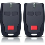 T�l�commande 2 canaux 433 mhz pour porte de garage bft mitto 2 rcb compatible kleio ghibli trc 2 (2 pi�ces) ...