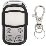 T�l�commande de garage mhouse tx4 433. 92 mhz ? 4 boutons, abs noir chrom�, compatible tx3 gtx4