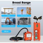 T�l�commande de grue sans fil 220 v - commande de grue sans fil - ip65 - treuil � c�ble - ouvre - porte ...