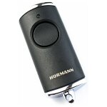 Telecommande emetteur hormann hse1bs metteur hse 1bs 4511728 chrome / noir