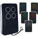 T�l�commande pour portail automatique � code roulant et code fixe multifr�quence