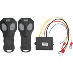 T�l�commande sans fil universelle 12v pour treuil - port�e 75m, anti - interf�rence, avec indicateur ...