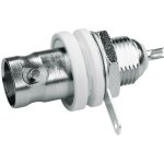 100023430 100023430 connecteur bnc embase femelle, verticale 50 ? 1 pc(s) - teleg�rtner