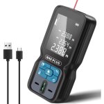 Télémètre professionnel, télémètre laser 80m avec niveau à bulle m / in / ft télémètre laser rechargeable ... Télémètre professionnel, télémètre laser 80m avec niveau à bulle m / in / ft télémètre laser rechargeable ...