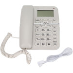 T�l�phone fixe filaire avec affichage lcd, identification de l'appelant et 4 num�ros en m�moire pour ...