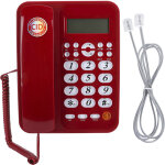 T�l�phone fixe filaire pour bureau � domicile avec afficheur d'appelant