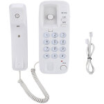 T�l�phone fixe mural sans afficheur - extension pour h�tel ou famille (blanc)