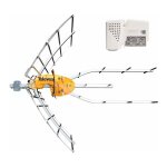 Televes 148921 antenne tv rateau terrestre ellipse uhf (c21 - 48) g 38dbi lte700 + alimentation 12v Televes 148921 antenne tv rateau terrestre ellipse uhf (c21 - 48) g 38dbi lte700 + alimentation 12v