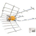 Uhf ellipse c21 - c48 38db dvb - t antenne tv avec feeder lte700 individual 148921